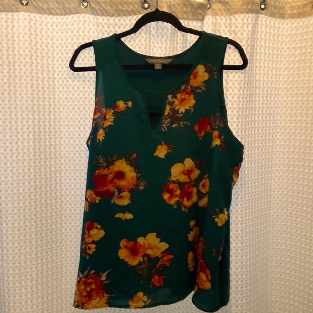 41 Hawthorn for Stitch Fix Embry Mixed Material Top
